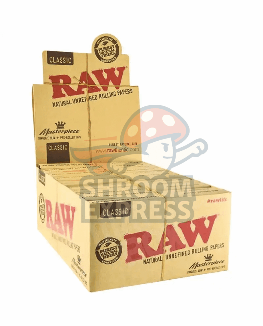 Raw King Slim Rolling Paper - Image 1